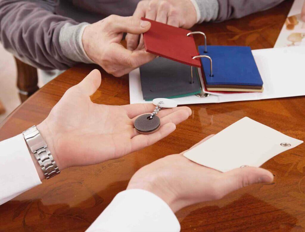 Personalizzazione montascale, scelta dei colori