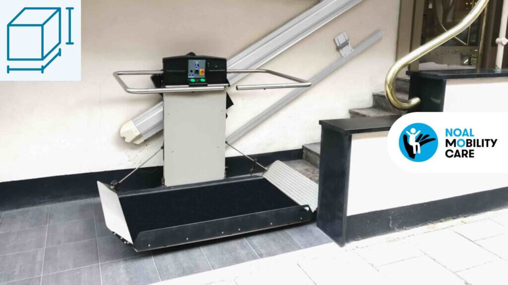 Le dimensioni del servoscala a Piattaforma