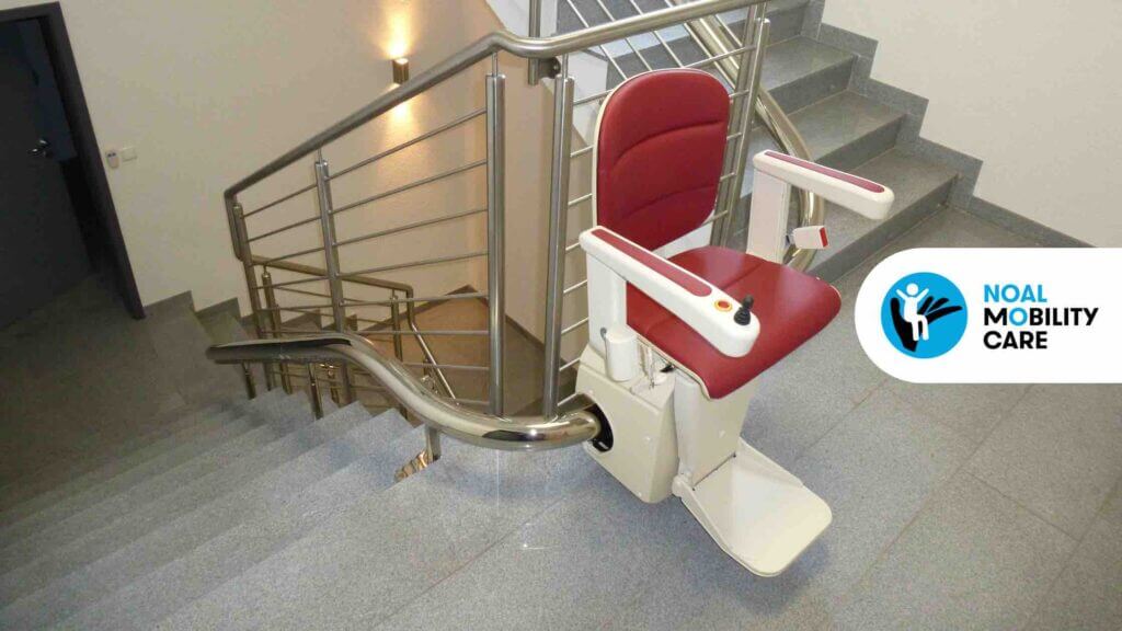 Montascale installato in condominio