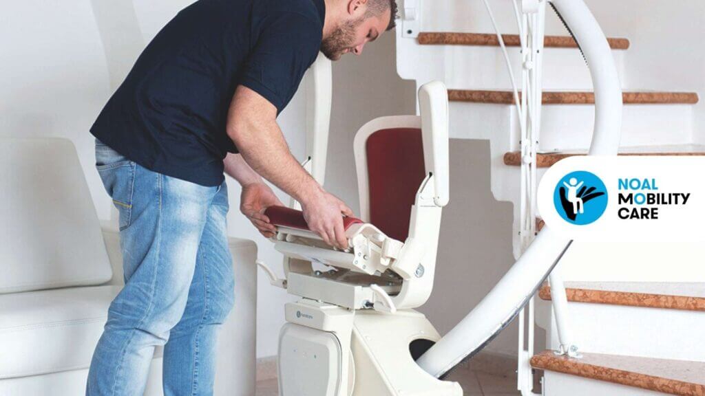 Processo di installazione di un montascale