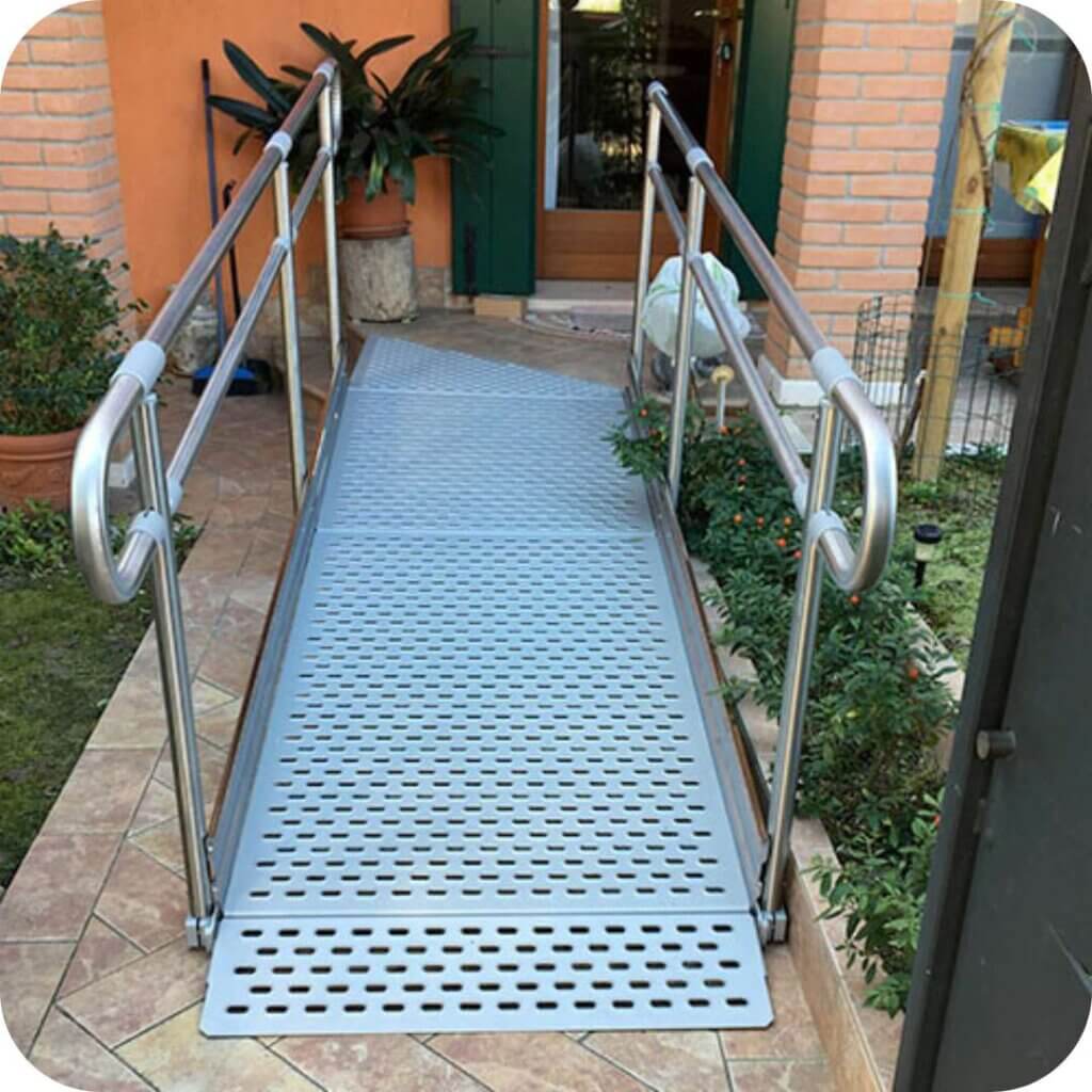 Una rampa esterna