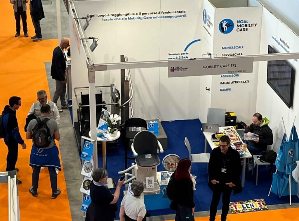 Stand Mobility Care fiera a Pordenone