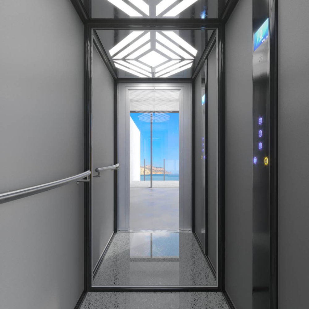 Miniascensore elettrico HLB con ingombri ridotti