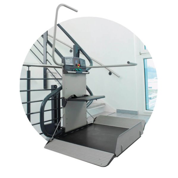 Montascale a piattaforma da interno