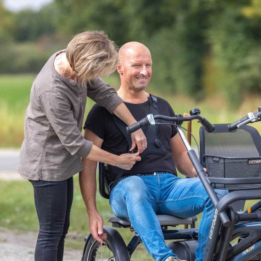 Pettorina bicicletta per persone con disabilità