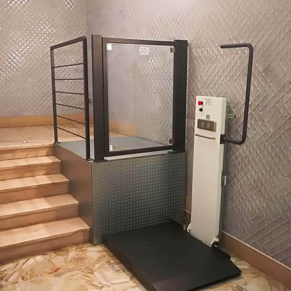 Guida Catena Per Piattaforma Elevatrice &ndash; H049 H105 &ndash; Per Colonne 2 Montanti