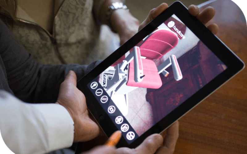 Visualizzazione soluzioni dal tablet